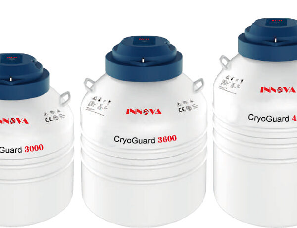 CryoGuard Series, with Temp & Liquid Level Monitor On Cap